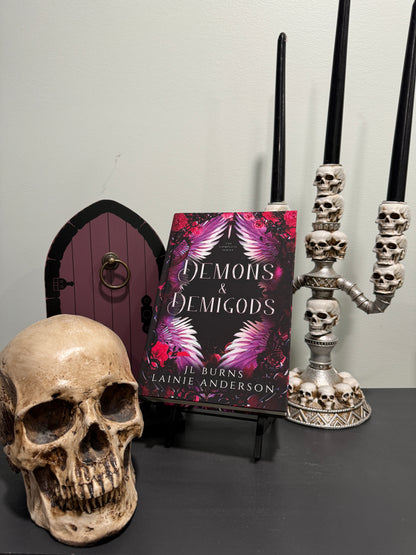 Demons and Demigods The Complete Series Omnibus Hardback Signed by Lainie Anderson and JL Burns