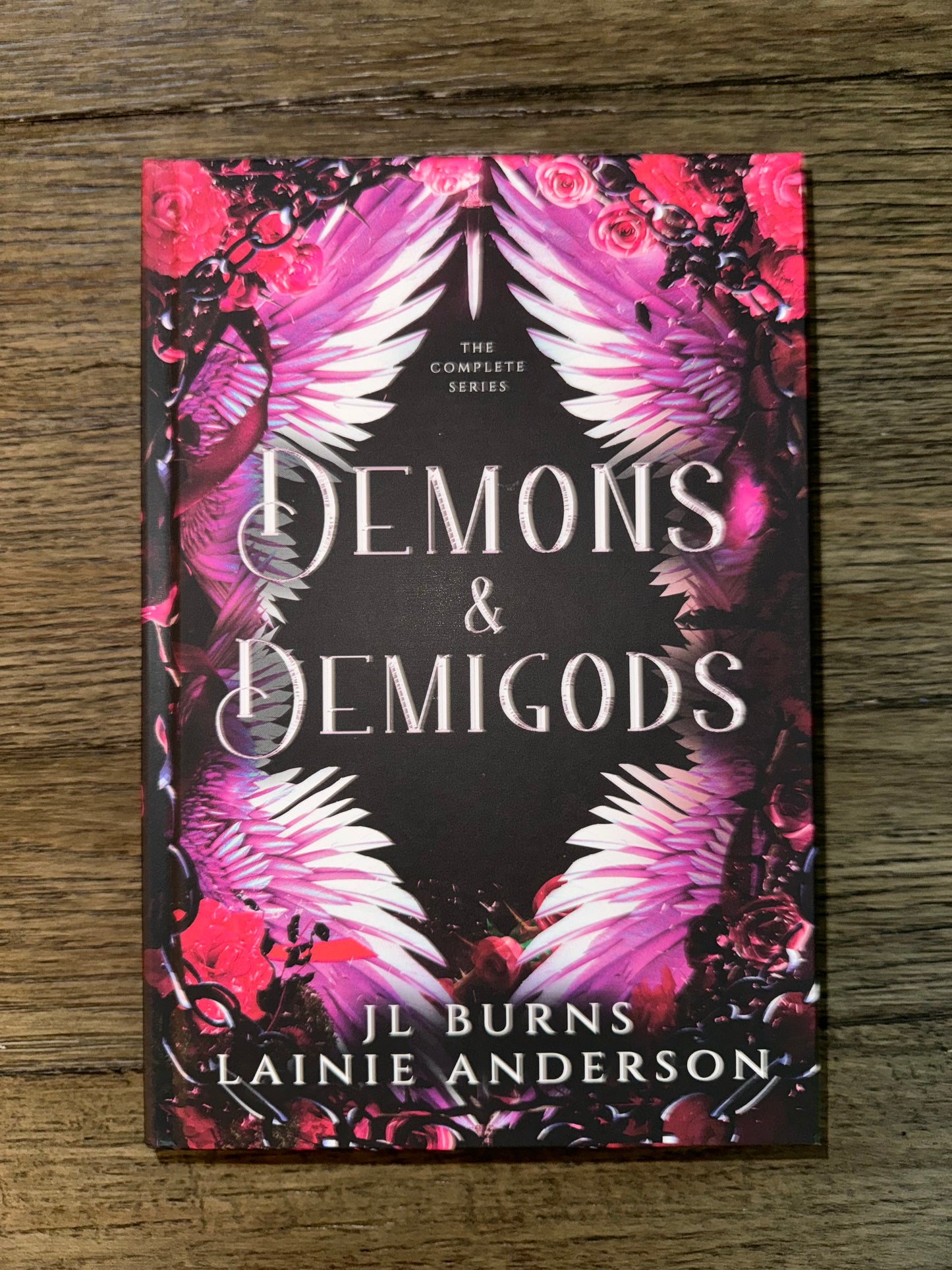 Demons and Demigods The Complete Series Omnibus Hardback Signed by Lainie Anderson and JL Burns