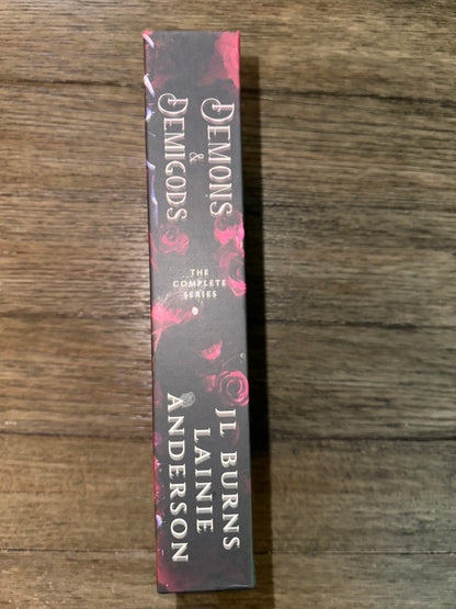 Demons and Demigods The Complete Series Omnibus Hardback Signed by Lainie Anderson and JL Burns