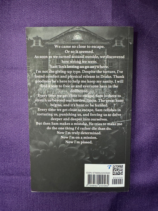 Escaping the Darkness: A Horror Romance Signed by Cora Masters and Georgia Wells Paperback plus swag