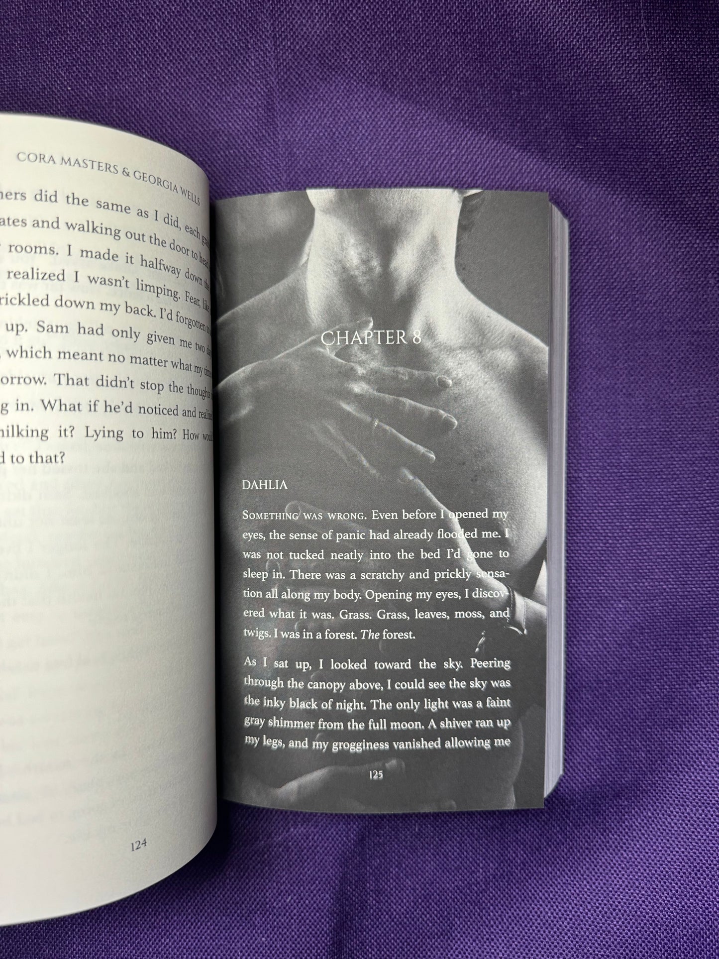 Escaping the Darkness: A Horror Romance Signed by Cora Masters and Georgia Wells Paperback plus swag