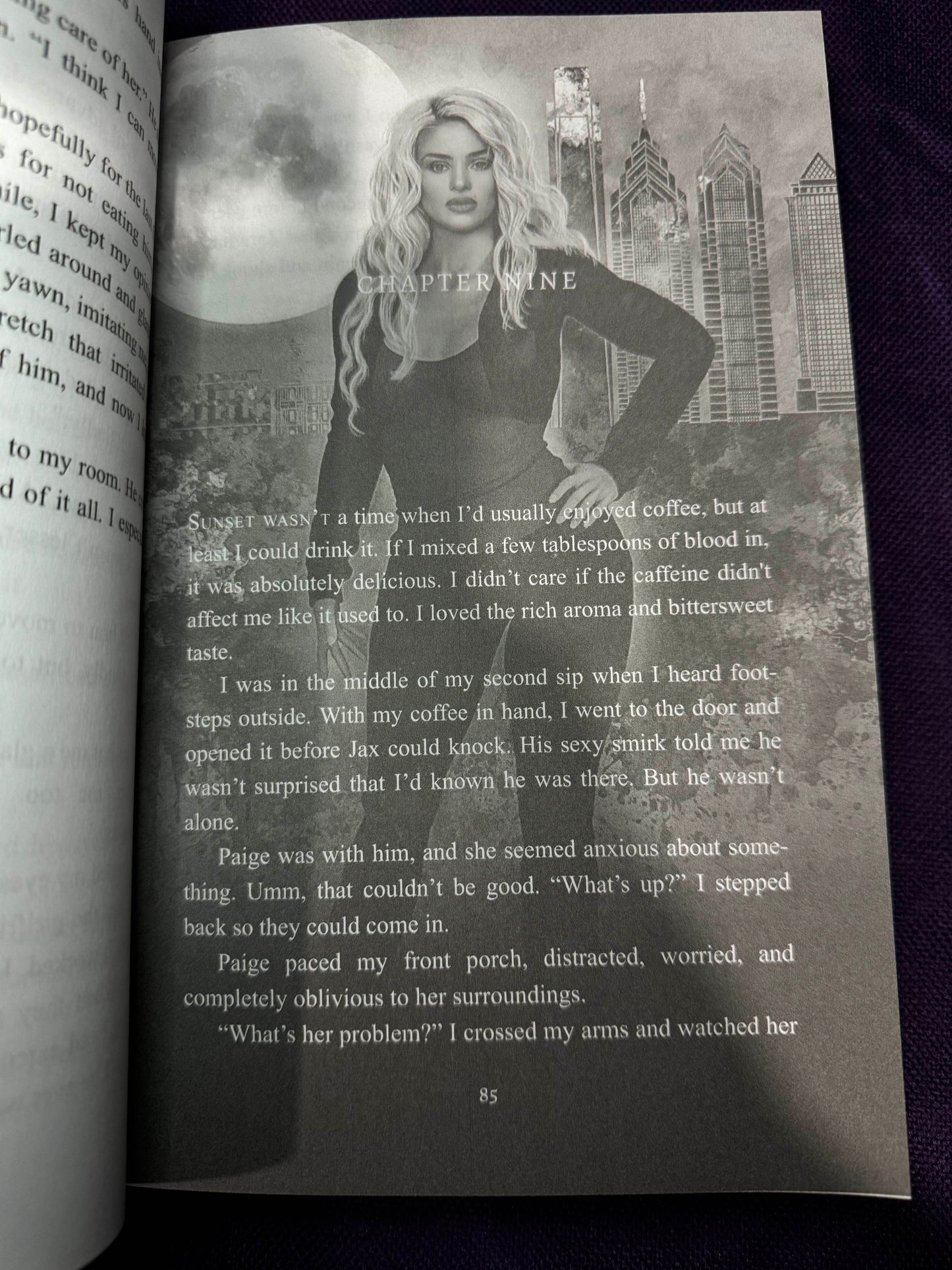 Fanged After Forty Volume 1 Paperback Signed by L.A. Boruff with swag