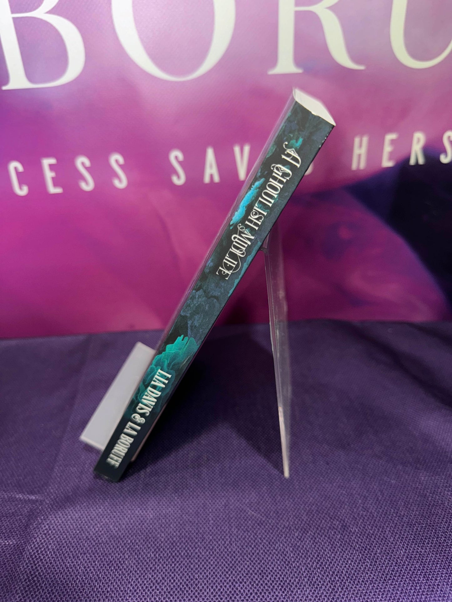 Witching After Forty Books 1-5 Signed by LA Boruff and Lia Davis with swag