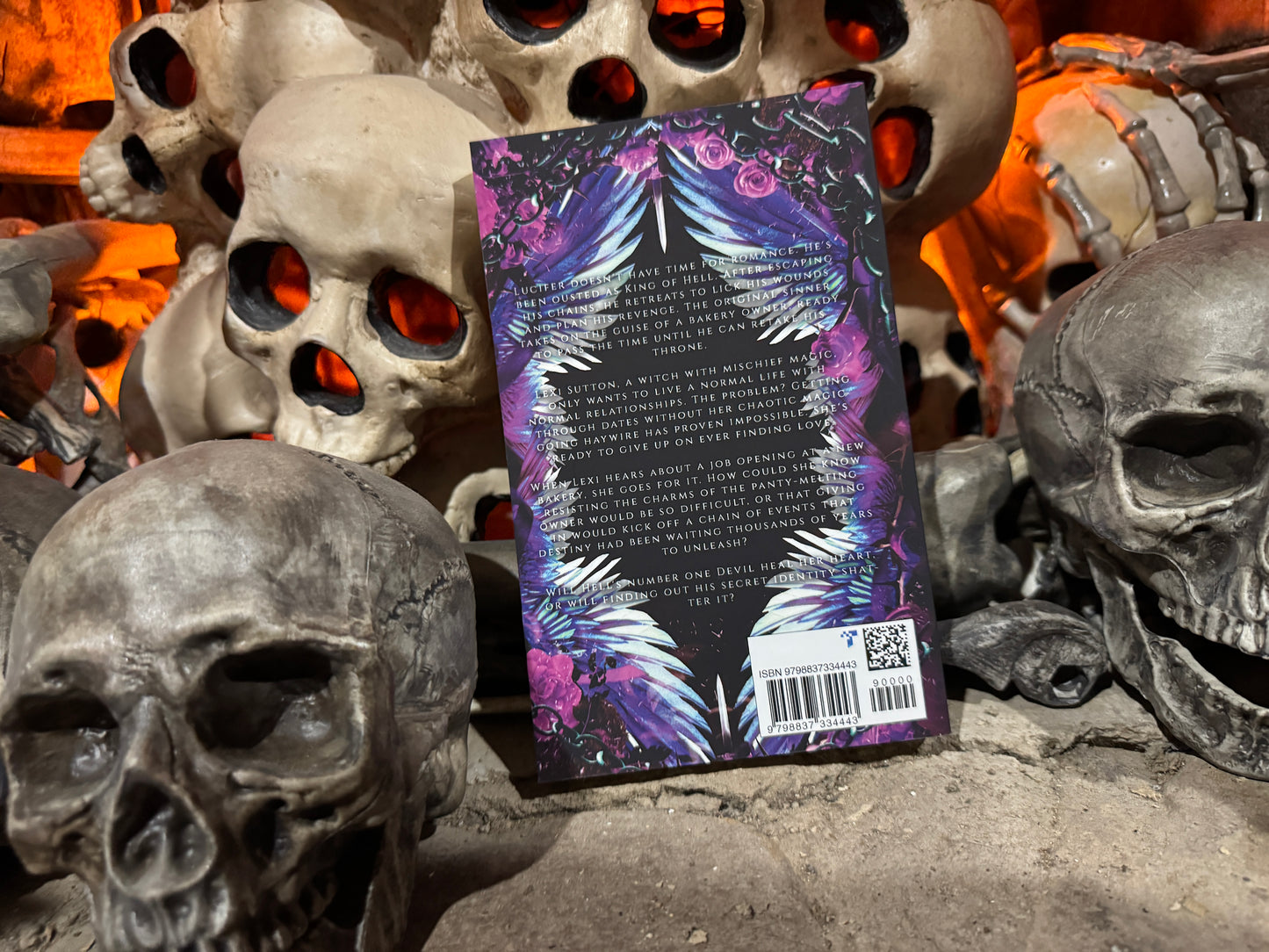 The Devil's Delight: Demons and Demigods Book 1 Paperback Signed by Lainie Anderson and with swag pack