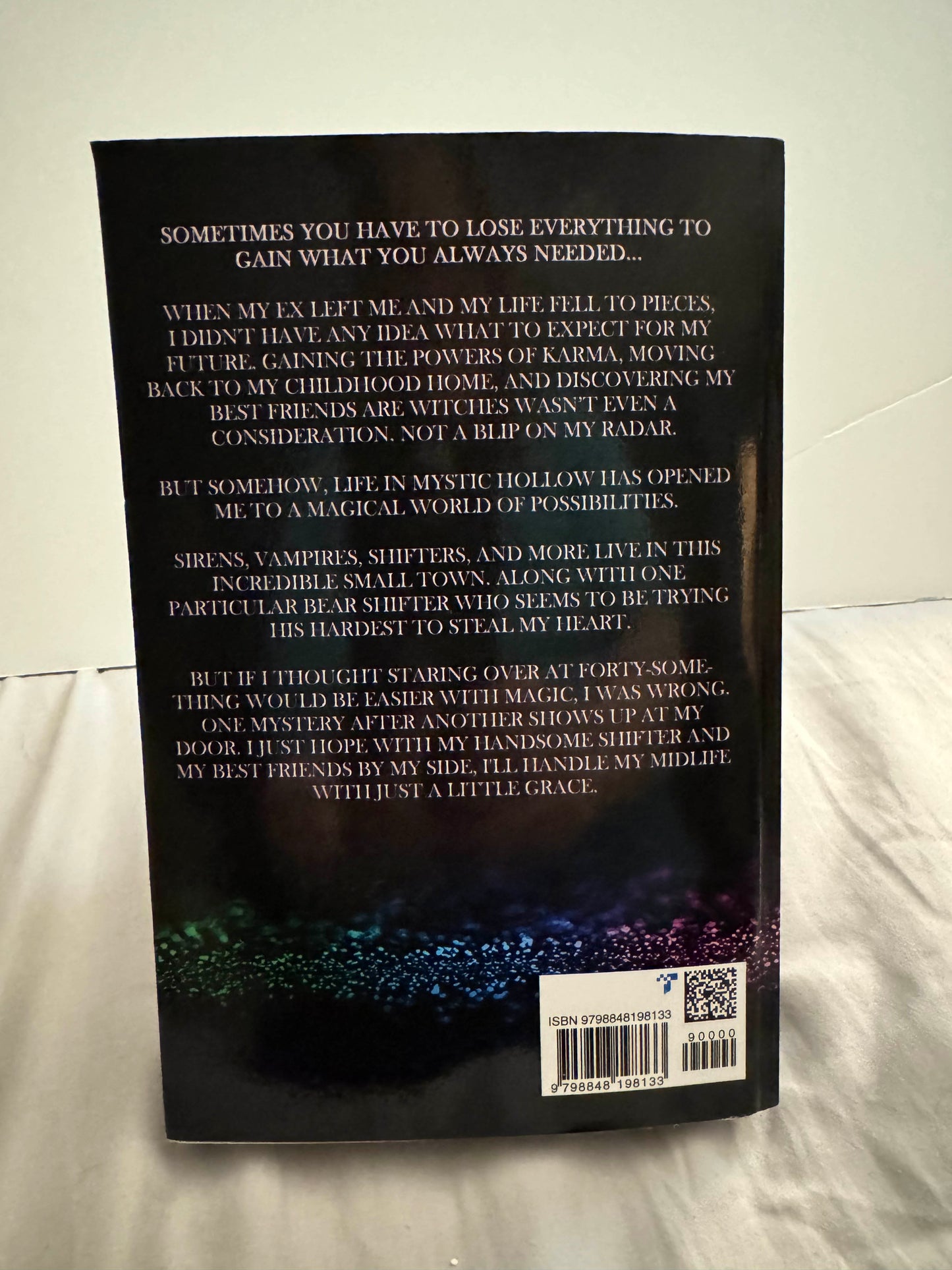 Karma Rising  Magical Midlife in Mystic Hollow Books 1-3 Omnibus Paperback Signed by L.A. Boruff with swag