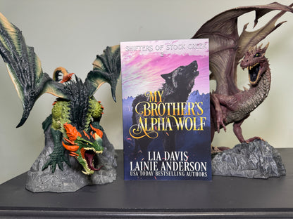 My Brother's Alpha Wolf Paperback Signed by Lainie Anderson with Swag