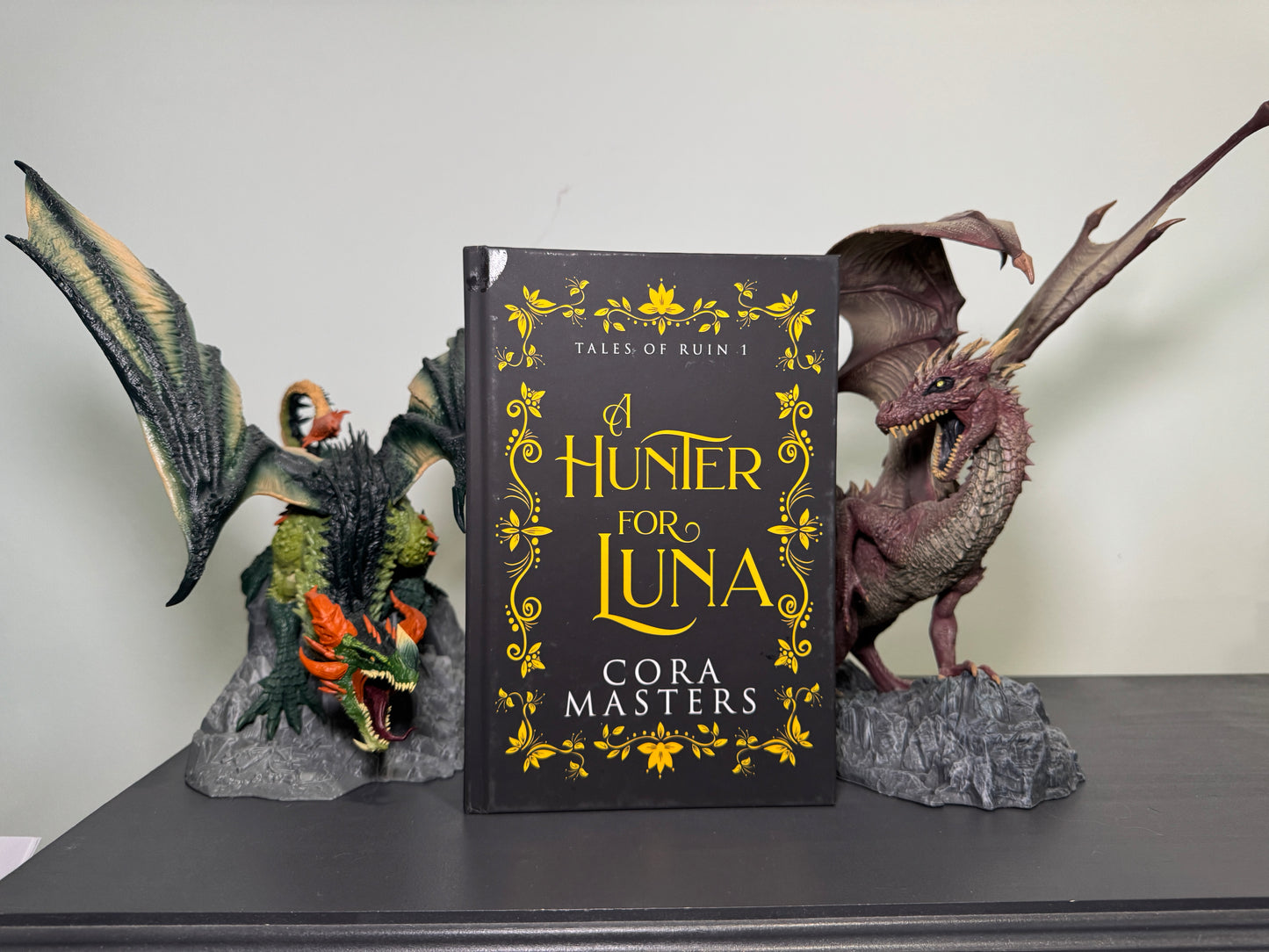 A Hunter For Luna Hardback Signed by Cora Masters With Swag