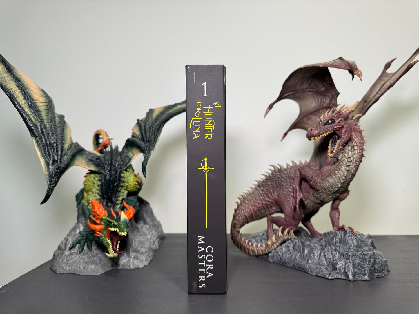 A Hunter For Luna Hardback Signed by Cora Masters With Swag