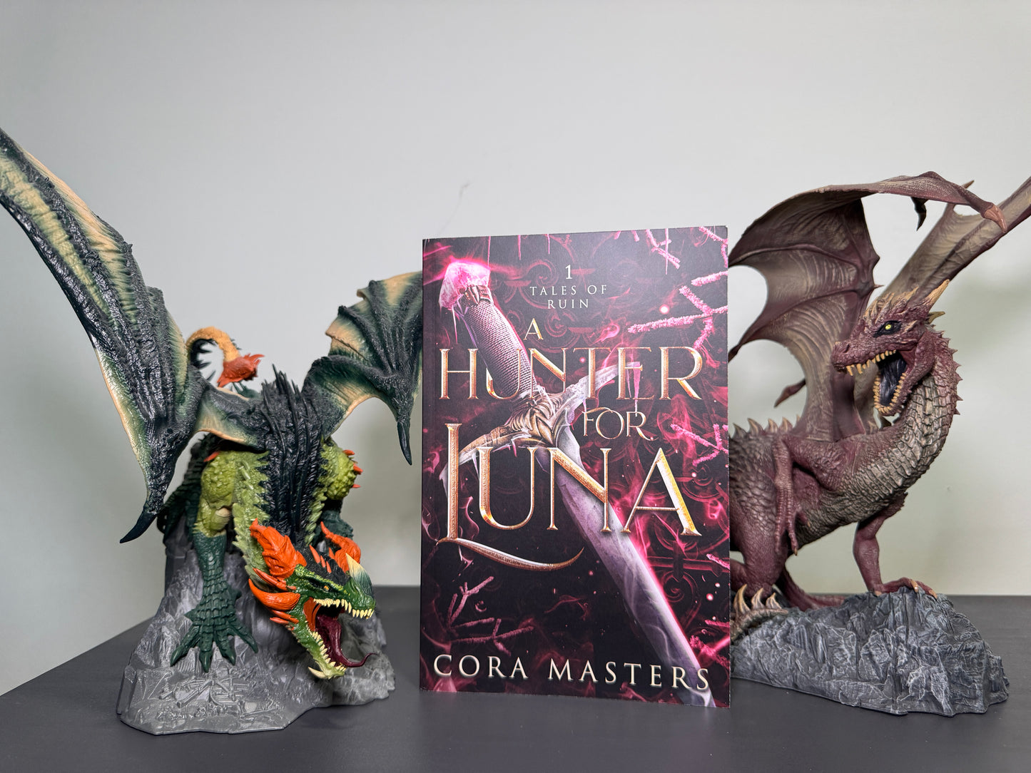 A Hunter For Luna Paperback Signed by Cora Masters With Swag!