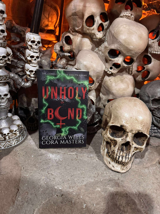 Unholy Bond by Cora Masters. Signed with a Swag pack