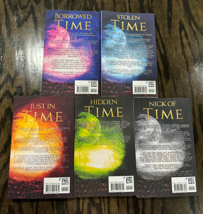 Primetime of Life bundle SIGNED by L.A. Boruff 5 paperbacks hilarious! with swag pack