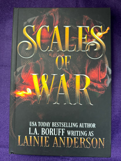 Scales of War: The Unseen Complete Series Hardback Signed by Lainie Anderson with swag
