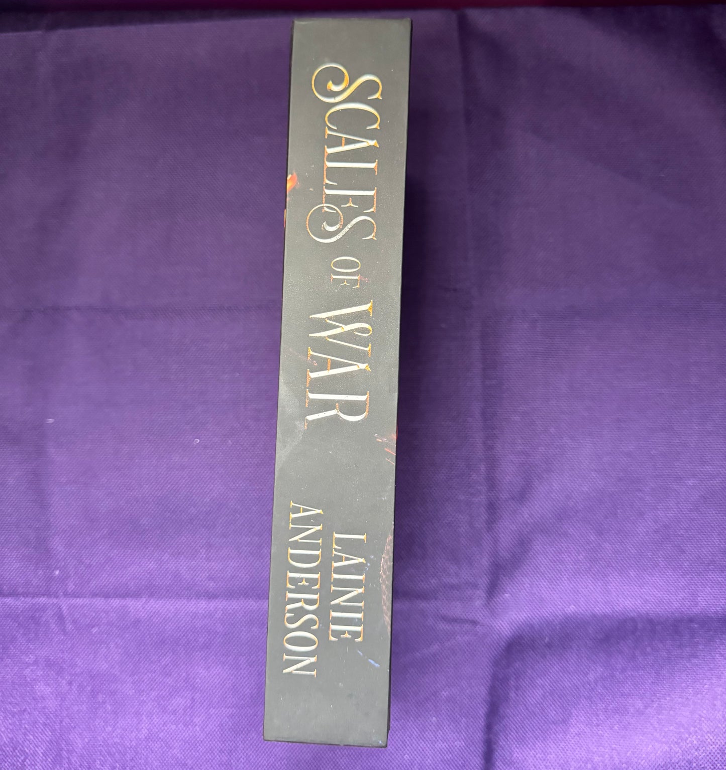 Scales of War: The Unseen Complete Series Hardback Signed by Lainie Anderson with swag