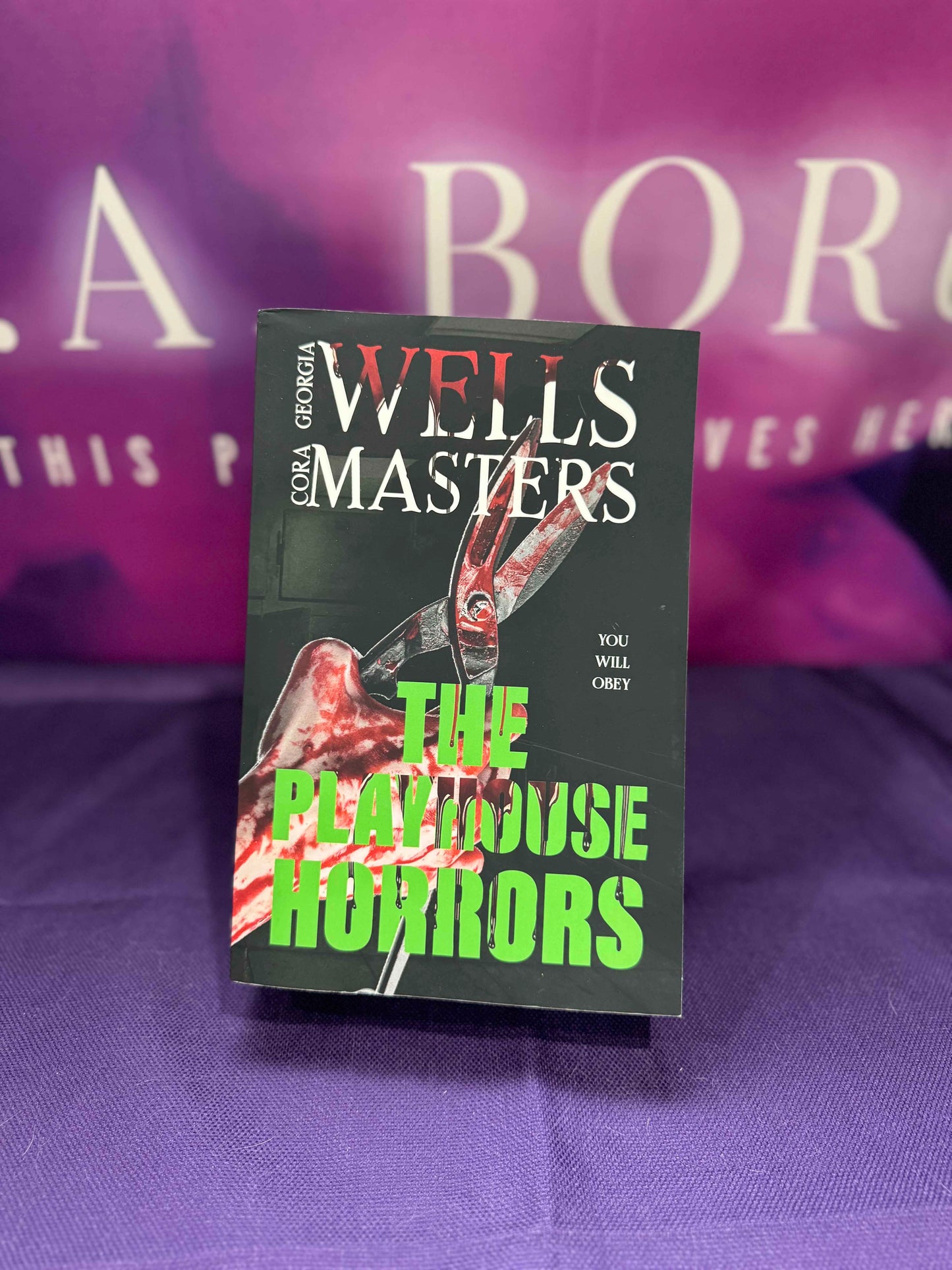 The Playhouse Horrors The Complete Series SIGNED by Cora Masters Paperback with swag