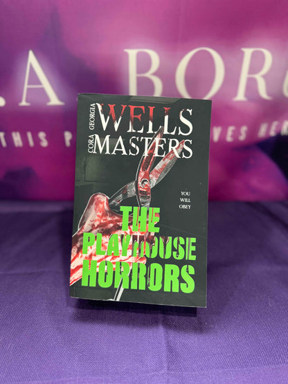 The Playhouse Horrors The Complete Series SIGNED by Cora Masters Paperback with swag