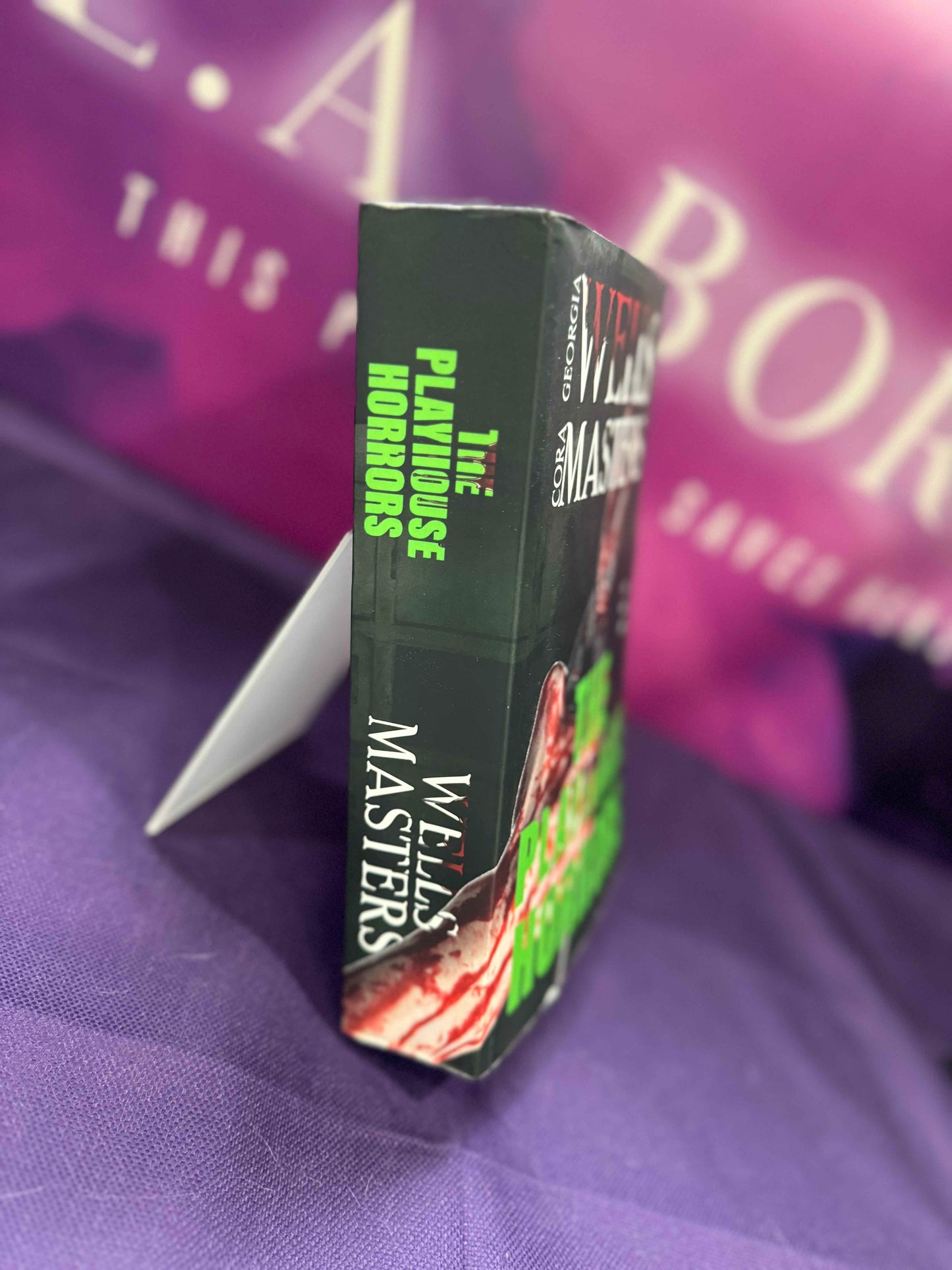 The Playhouse Horrors The Complete Series SIGNED by Cora Masters Paperback with swag