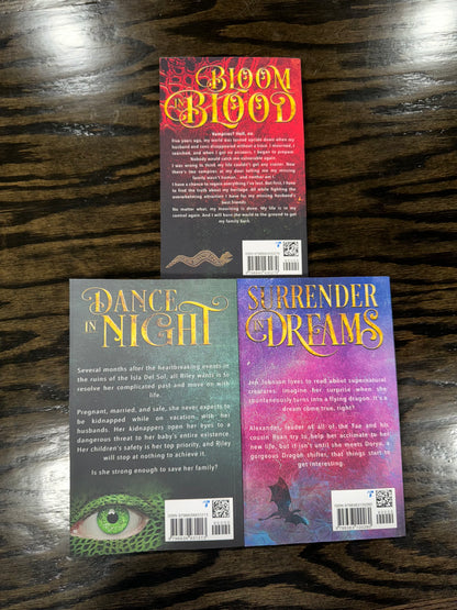 An Unseen War complete Trilogy Bundle Signed by Lainie Anderson and comes with a swag pack!