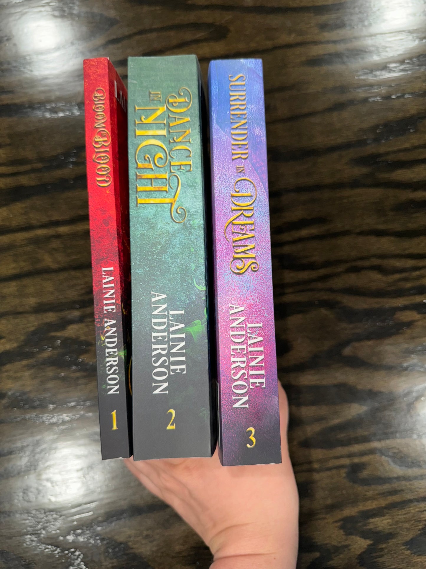 An Unseen War complete Trilogy Bundle Signed by Lainie Anderson and comes with a swag pack!