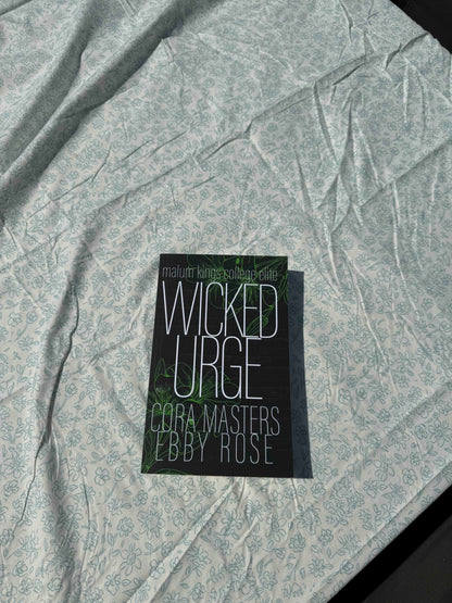 Wicked Urge Malum Kings College Elite Book 2 by Cora Masters Signed with Swag