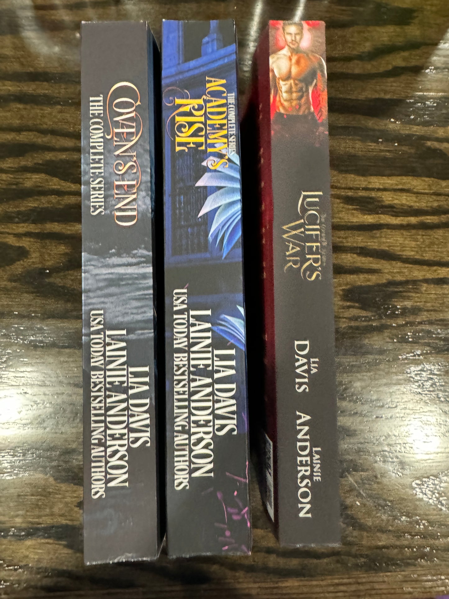 The Collective World MegaSeries: 3 Complete Series Bundle! Signed by Lainie Anderson and Lia Davis with Swag