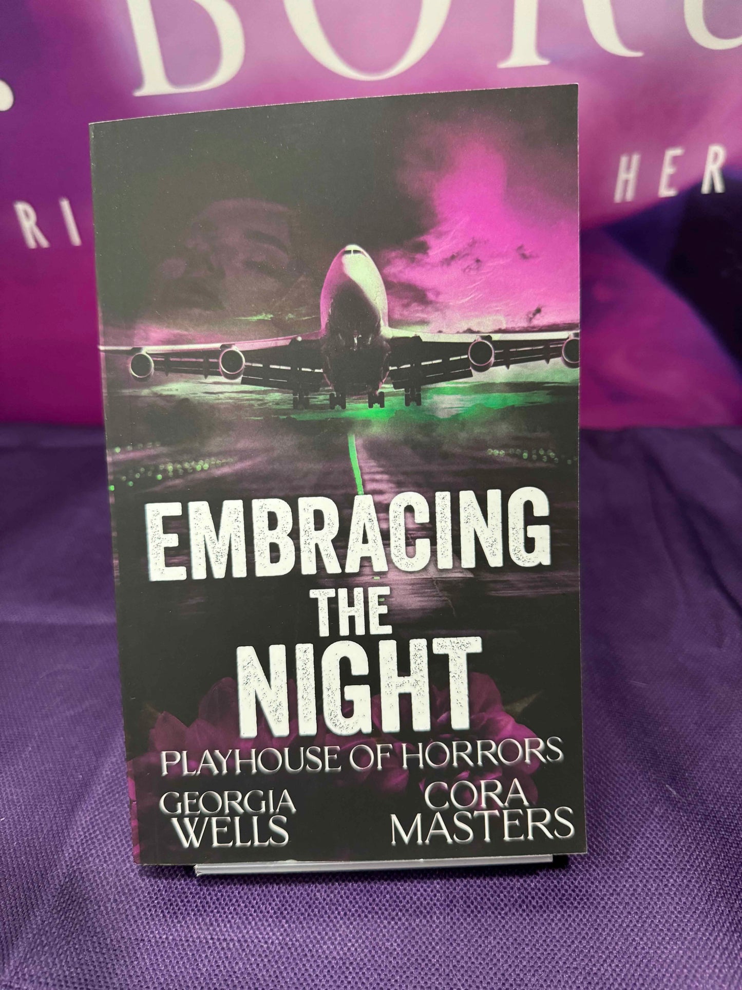 Embracing the Night Paperback Signed by Cora Masters With Swag