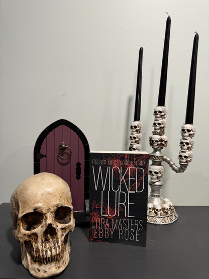 Wicked Lure: Malum Kings College Elite Book 1 by Cora Masters Signed with Swag