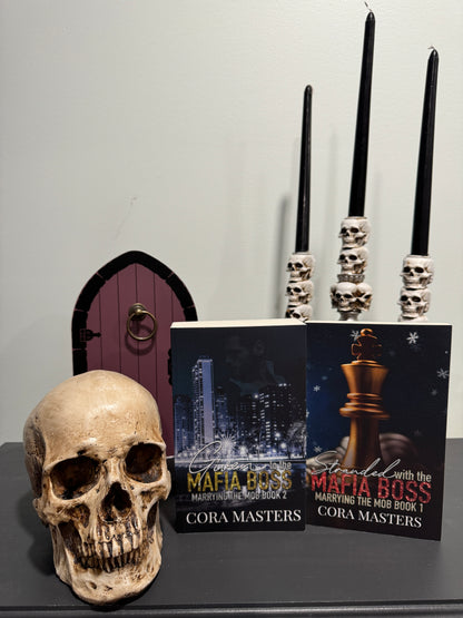 Marrying the Mob books 1 and 2 (standalones) signed by Cora Masters with Swag