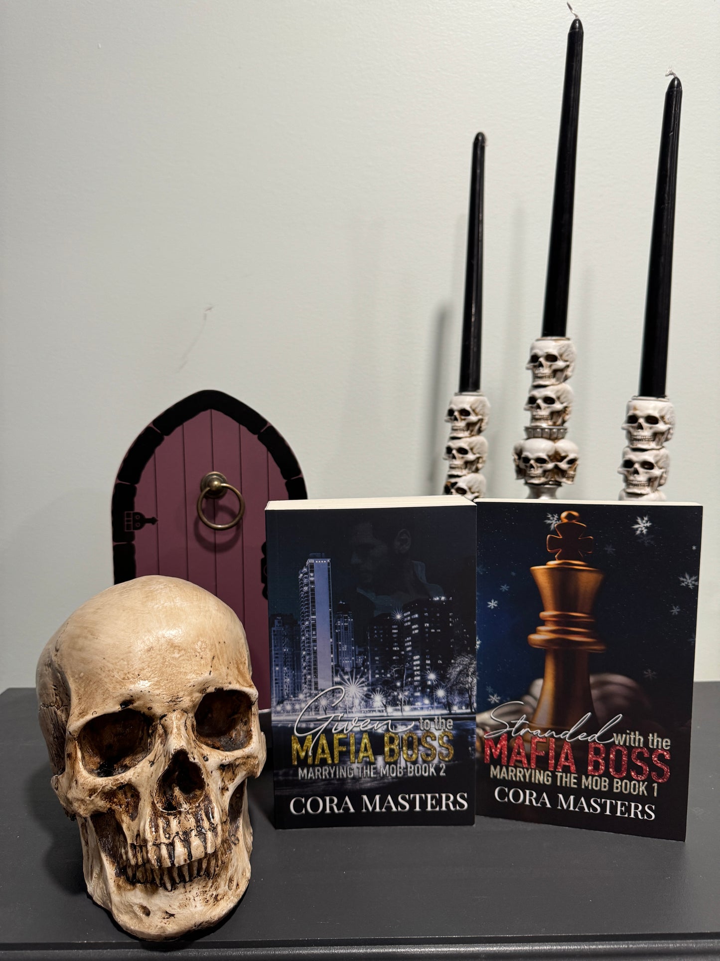 Marrying the Mob books 1 and 2 signed by Cora Masters plus swag