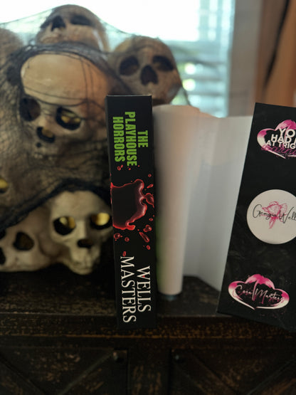Playhouse of Horrors Special Edition Signed by Cora Masters Hardback with Swag!