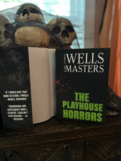 Playhouse of Horrors Special Edition Signed by Cora Masters Hardback with Swag!