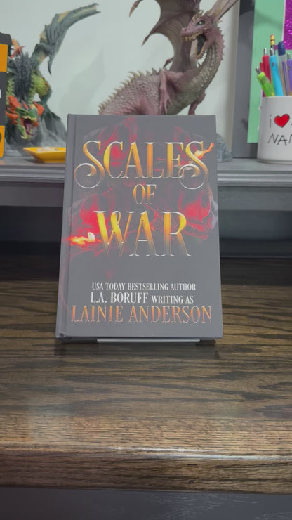 Scales of War: The Unseen Complete Series Hardback Signed by Lainie Anderson with swag