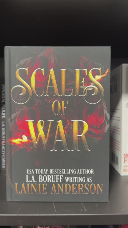 Scales of War: The Unseen Complete Series Hardback Signed by Lainie Anderson with swag