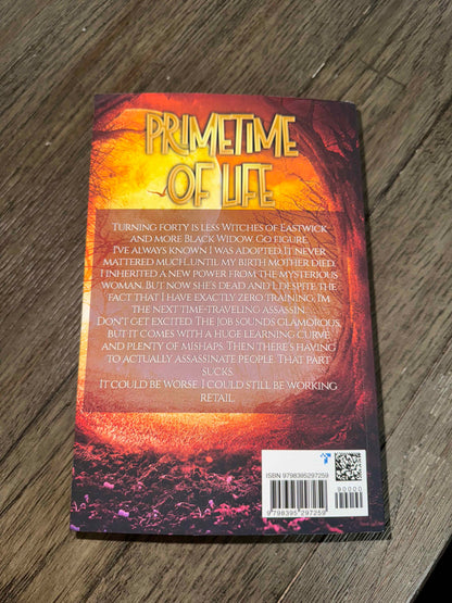 Primetime of Life The Complete Series SIGNED by L.A. Boruff Paperback with swag pack