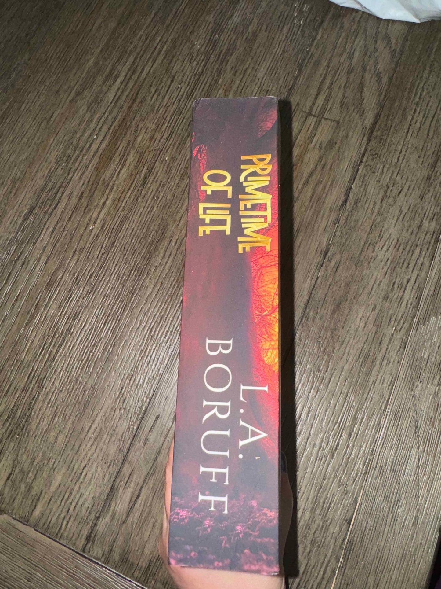 Primetime of Life The Complete Series SIGNED by L.A. Boruff Paperback with swag pack