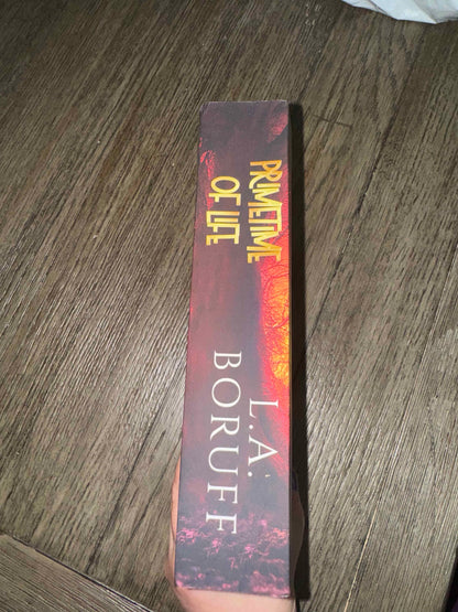 Primetime of Life The Complete Series SIGNED by L.A. Boruff Paperback with swag pack