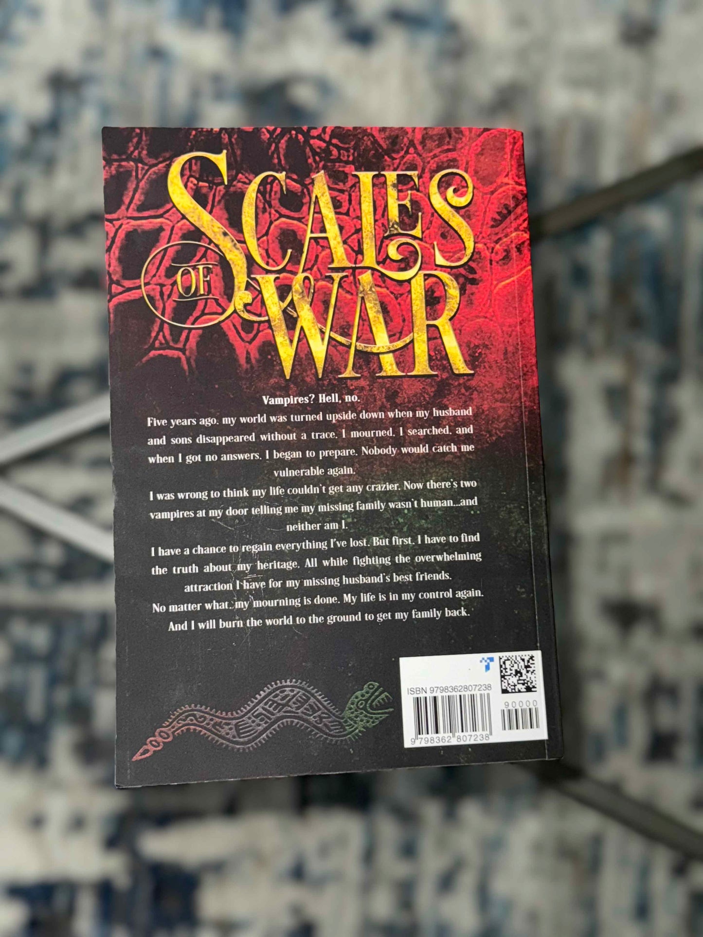 Scales of War omnibus paperback includes bloom in blood, dance in night, and surrender in dreams. SIGNED by L.A. Boruff with swag pack
