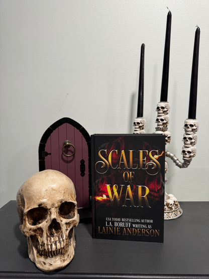Scales of War: The Unseen Complete Series Hardback Signed by Lainie Anderson with swag