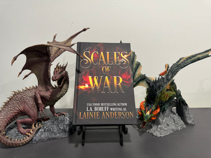Scales of War: The Unseen Complete Series Hardback Signed by Lainie Anderson with swag