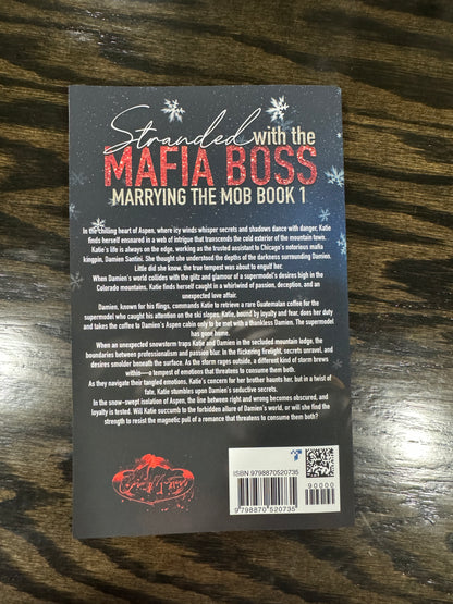 Marrying the Mob books 1 and 2 (standalones) signed by Cora Masters with Swag