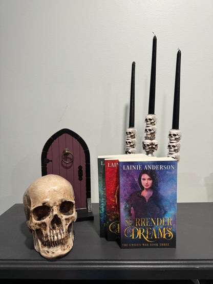 An Unseen War complete Trilogy Bundle Signed by Lainie Anderson and comes with a swag pack!