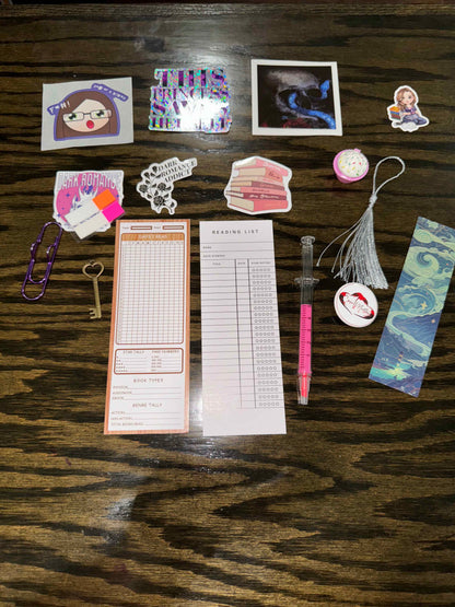 Everything but the book SWAG Pack! With autographed book plate.