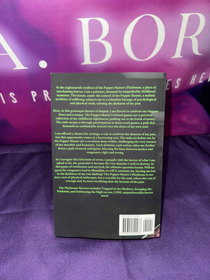 The Playhouse Horrors The Complete Series SIGNED by Cora Masters Paperback with swag