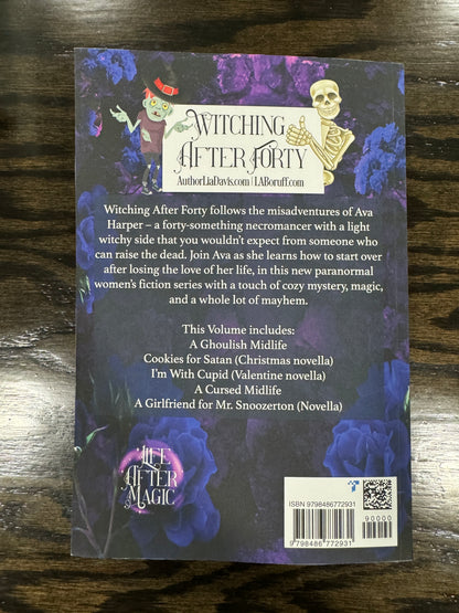 Witching After Forty Volumes 1-4 Signed by L.A. Boruff with swag!!