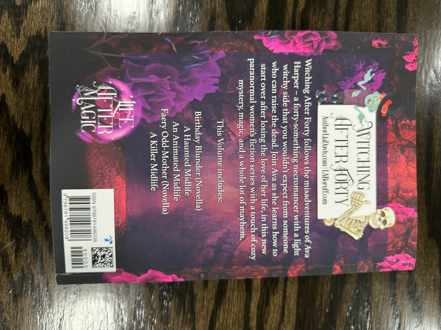 Witching After Forty Volumes 1-4 Signed by L.A. Boruff with swag!!