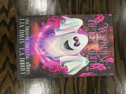 Witching After Forty Volumes 1-4 Signed by L.A. Boruff with swag!!