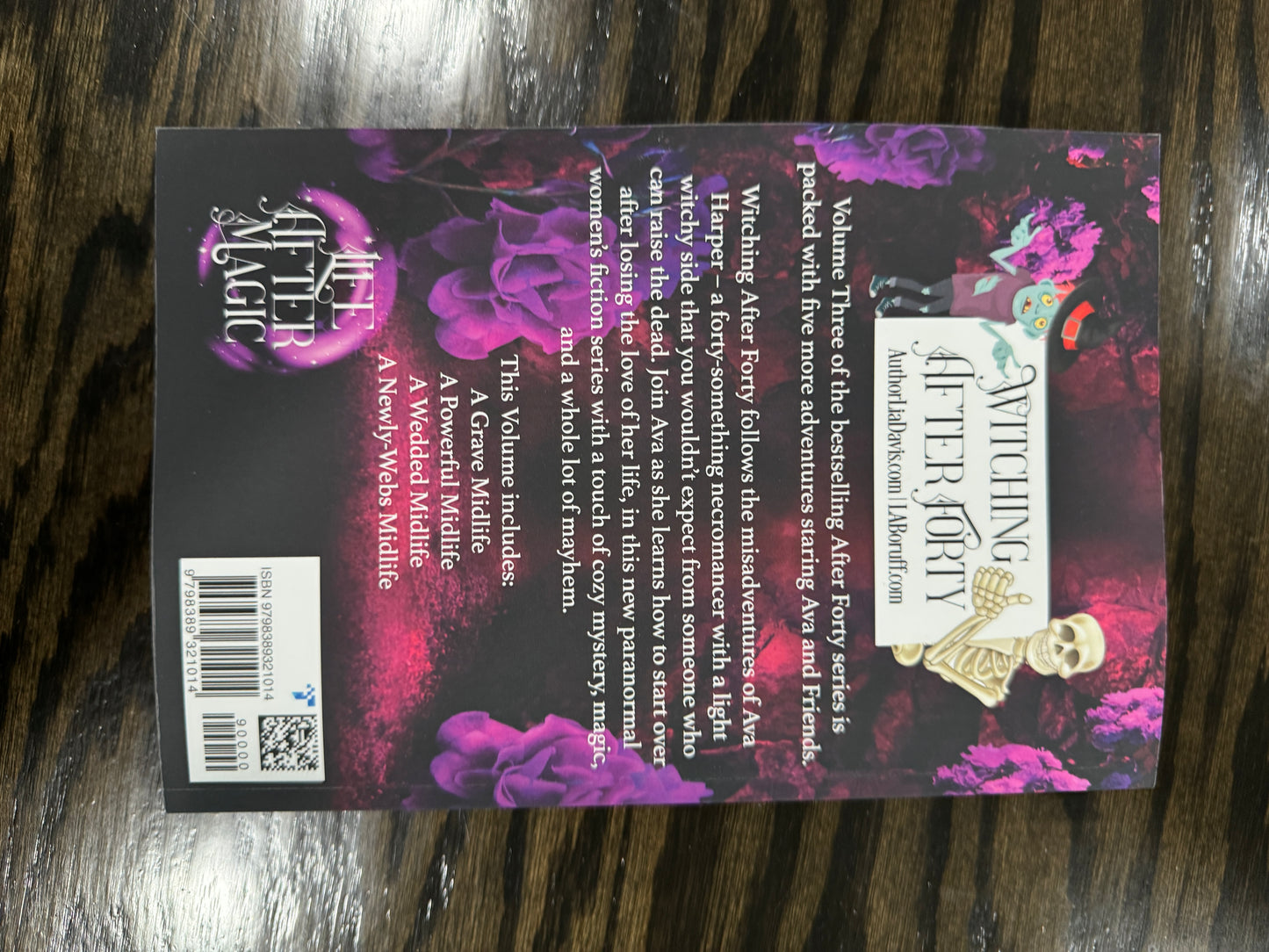 Witching After Forty Volumes 1-4 Signed by L.A. Boruff with swag!!