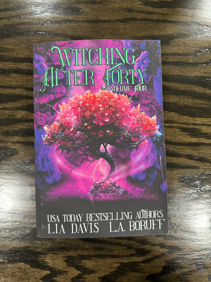 Witching After Forty Volumes 1-4 Signed by L.A. Boruff with swag!!
